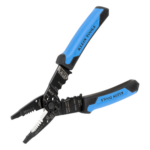 KLEIN TOOLS 1025 – Pinzas Multiuso / Pelacables Sólidos 10-20 AWG / Trenzados 12-22 AWG / Ponchado Terminales 10-22 AWG / Corte Tornillos 4-40 a 10-32 / Punta Estrecha
