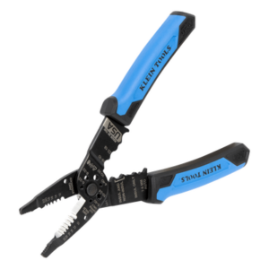 KLEIN TOOLS 1025 – Pinzas Multiuso / Pelacables Sólidos 10-20 AWG / Trenzados 12-22 AWG / Ponchado Terminales 10-22 AWG / Corte Tornillos 4-40 a 10-32 / Punta Estrecha