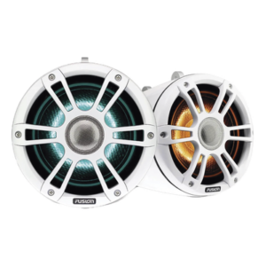 GARMIN 10-02439-01 – Altavoz Marino de Torre / 7.7 pulgadas / 280 W Pico / LED CRGBW / IP65 / 4 Ohmios / 100 W RMS / 91 dB Sensibilidad