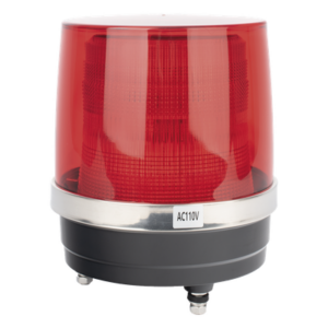 EPCOM INDUSTRIAL SIGNALING X135R – Burbuja Brillante LED / 150 LEDs Gen III / 75 W / 110 Vca / Montaje Permanente / Color Rojo