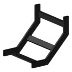 CHAROFIL CH-CVIT-1X4EP – Curva Vertical Interior / Acero al Carbón / Recubrimiento Epóxico / 1.5' x 4' (45.7 cm x 1.2 m) / Incluye Cople y Tornillería