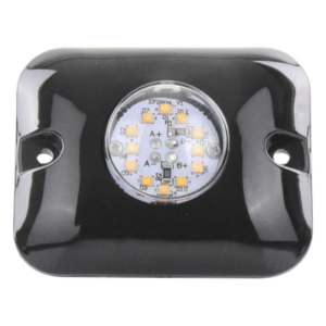 EPCOM INDUSTRIAL SIGNALING X121W – Luz Oculta LED / 12 LED Gen III / 12 Patrones / 10-24 VCC / 3.2x1.8 cm (1.26x0.71 in) / Montaje Permanente