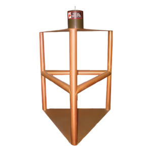 TOTAL GROUND TG-700 – Electrodo de Puesta a Tierra / 700A / Cobre Electrolítico / Filtro LCR / 2.2 x 0.2 pies