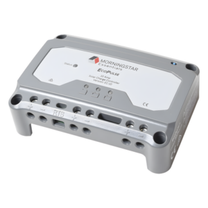 MORNINGSTAR EC-20 – Controlador Solar PWM / 12/24 Vcc Auto-detección / 20 A / PV 60 V / Protección Transitoria 1500 W