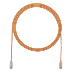 PANDUIT UTP28SP10OR – Cable de Parcheo / Cat6 UTP / 28AWG Diámetro Reducido / 3.05 m (10 Pies) / Naranja