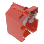 PANDUIT PSL-DCPLRE – Kit de Bloqueo RJ45 / 10 Unidades / Policarbonato / Incluye Herramienta / 0.55' [13.9 mm] Largo
