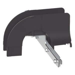 PANDUIT PWBSPJ2BL – Bajada de Cable / 2 in / Control de Radio de Curvatura / Acero con Recubrimiento en Polvo / Negro