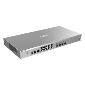 RUIJIE RG-CF30XS – Firewall Next Generation / Throughput 9 Gbps / IPS 1.7 Gbps / 16 Puertos / 8 Gigabit + 4 x 2.5G + 2 SFP + 2 SFP+ 10G / Gestión Cloud / AI-Powered Security / Rack 1U 440 mm (17.32 in)