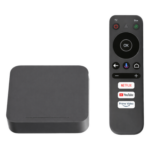 LINKEDPRO LP1TVBOX – Decodificador Android TV / 4Kp60 HDR / Wi-Fi Dual Banda / Bluetooth 5.0 / HDMI 2.1 / 2 GB RAM 16 GB Almacenamiento