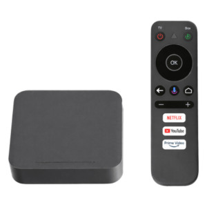 LINKEDPRO LP1TVBOX – Decodificador Android TV / 4Kp60 HDR / Wi-Fi Dual Banda / Bluetooth 5.0 / HDMI 2.1 / 2 GB RAM 16 GB Almacenamiento