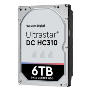 Western Digital (WD) HUS726T6TALE6L4 – Disco Duro Enterprise / 6 TB / 7200 RPM / SATA III 6 Gb/s / 3.5" / 550 TB Año Carga / HelioSeal / 24x7x365