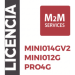 M2M SERVICES VOUCHER1Y – Licencia de Servicio M2M / 1 Año / Comunicación Ilimitada / Activación por Código / Compatible con MINI014GV2, MINI012G y PRO4G