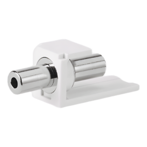 PANDUIT CM35MSCWHY – Módulo Acoplador Estéreo / 3.5 mm (1/8") / Tipo Mini-Com / De Paso / 1 Espacio