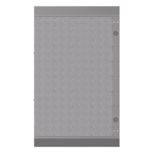 HIKVISION DS-K3B961TX-BASE900-M – Base Adicional para Torniquete / Carril 90 cm (35.4 in) / No Requiere Anclaje / Paso de Cableado Integrado / Serie DS-K3B961