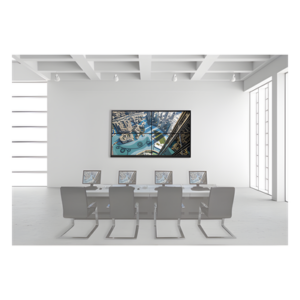 HIKVISION DS-VW2X2UL55/WM – Kit Videowall 2X2 / Incluye 4 Pantallas de 55" / Decoder / Base de Pared / Accesorios de Instalación