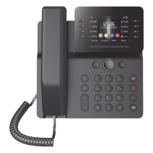 FANVIL V64 – Teléfono IP Empresarial / 12 Líneas SIP / Pantalla Color 3.5" / Wi-Fi Dual Band / Bluetooth 5.0 / PoE Gigabit / Conferencia 6 Vías