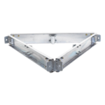 SYSCOM TOWERS SEST-45 – Estabilizador de Torre / Acero Galvanizado por Electrólisis / 6 Puntos de Sujeción / Antitorsión / Compatible STZ-45 / Cara 90 cm