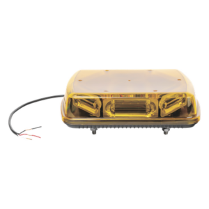 EPCOM INDUSTRIAL SIGNALING X1665AVM – Mini Barra de Señalización / 18 LEDs Ámbar / Hyperlux / 25 Patrones de Destello / 12 VCC / -40°C a 55°C (-40°F a 131°F)