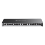 TP-LINK TL-SG2016P – Switch Administrable / 16 Puertos Gigabit / 8 Puertos PoE 802.3af/at / 120W / Sin Ventilador / 32 Gbps / Omada SDN