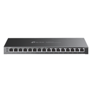 TP-LINK TL-SG2016P – Switch Administrable / 16 Puertos Gigabit / 8 Puertos PoE 802.3af/at / 120W / Sin Ventilador / 32 Gbps / Omada SDN