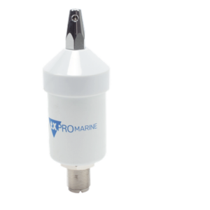 TXPROMARINE TX-1600-SYS – Antena Marina VHF / 156-163 MHz / 3.5 dBi / Acero Inoxidable / Cable 4.5 m (14.8 ft) / Montaje en L / PL-259 / Exterior