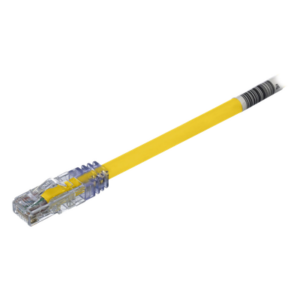PANDUIT UTP6AX7YL – Cable de Parcheo UTP / Cat6A / 24 AWG / CM / 2.13 m (7 ft) / Amarillo