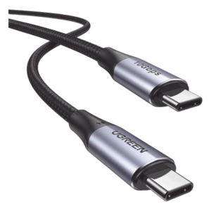 UGREEN 80150 – Cable USB-C a USB-C / USB 3.2 Thunderbolt / 240W PD / 10 Gbps / 4K@60Hz / 1 m (3.28 ft)