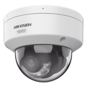 HIKVISION DS-2CD2187G3-LIS2UY – Domo IP / 8 Megapixel / Lente 2.8 mm / 98 pies IR + Luz Blanca / 2 Micrófonos / IP67 NEMA 4X / WDR 130 dB / AcuSense 3.0 / AcuSeek