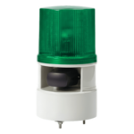 QLIGHT S125DML-WS-110220-G – Baliza LED con Sirena / 5 Tonos 105 dB / 4 Patrones de Destello / 110-220 VCA / IP54