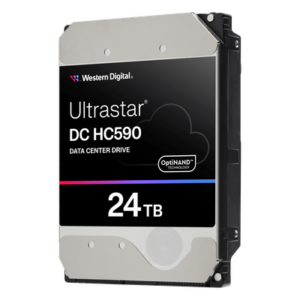 Western Digital (WD) WUH722624ALE6L4 – Disco Duro Empresarial / 24 TB / SATA 6Gb/s / 7200 RPM / CMR / HelioSeal / OptiNAND / 3.5 Pulgadas