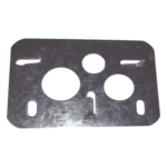 CHAROFIL CH-STBU-EZ – Placa Salida a Tubo Automática / 3/4", 1" y 1 1/4" / Lámina Galvanizada G60 / 5 kg