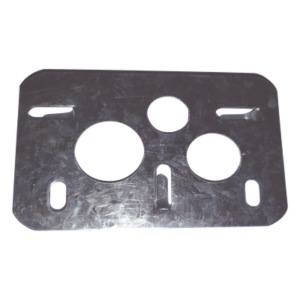 CHAROFIL CH-STBU-EZ – Placa Salida a Tubo Automática / 3/4", 1" y 1 1/4" / Lámina Galvanizada G60 / 5 kg