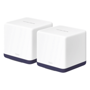 Mercusys H50G2PACK – Sistema Mesh Wi-Fi / Doble Banda AC1900 / 3 Puertos Gigabit / Roaming Continuo / App de Gestión / 88 mm (3.46 in)