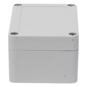 TXPRO TXG-01-4 – Gabinete Plástico para Exterior / IP65 / 100 x 68 x 50 mm / ABS Resistente a Intemperie / -20 a 60°C / Cierre por Tornillos
