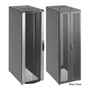 HOFFMAN PSCPC20612B – Gabinete para Servidores / 42 UR / Acero 16ga / Puertas Perforadas Frontal y Trasera / Profundidad Extendida 1200 mm / Ancho 600 mm