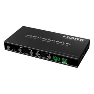 EPCOM TITANIUM TTMOIPRX – Receptor HDMI sobre IP / 4K60 Hz / 120 m / 18 Gbps / Videowall / 393 ft