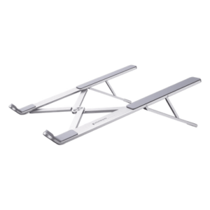 UGREEN 40289 – Soporte para Laptop / Ajuste de Altura 46.5-136.5 mm / Capacidad 5 kg / Compatible 11-17.3" / Diseño Plegable / Aluminio + Silicona