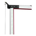 CAME 009-MX009L/R – Articulación Universal para Barrera / Hasta 4 m (13.1 ft) / Compatible con Mástil 009MXARM001 / Modelos GARD 4 y G3750