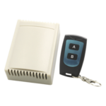 ACCESSPRO ACCESS8072P – Receptor de 2 Canales / 40 Transmisores / 433.92 MHz / 12VDC / Alcance 30 m (98 pies)