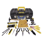 SURTEK SYS125411 – Juego de Herramientas para Electricista / 21 Piezas / Multímetro Digital de Gancho / Destornilladores Aislados 1000V / Caja Plástica 21" (53.3 cm)