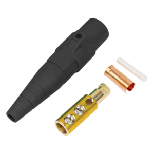 EPCOM PROAUDIO EP-CAMLOCK-400A-M-BLACK – Conector Camlock Macho / 400 Amperes / AC 600V / Sección Cable 50-95 mm² / Abrazadera Compresión / Plástico Ingeniería / Varios Colores