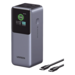UGREEN 35524B – Power Bank / 20000mAh / 130W Max / 3 Salidas / PD 3.0 / QC3.0 / Pantalla TFT / Carcasa Ignífuga