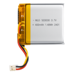 MEITRACK BATT633L – Batería de Respaldo Li-Ion / 400 mAh / 3.7 V / 48 Wh / Tres Pines / -20°C a 55°C