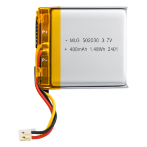 MEITRACK BATT633L – Batería de Respaldo Li-Ion / 400 mAh / 3.7 V / 48 Wh / Tres Pines / -20°C a 55°C