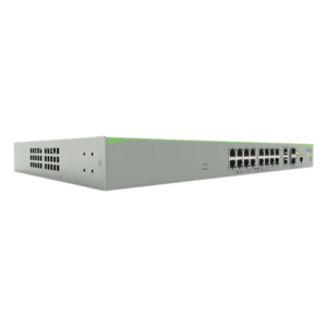 ALLIED TELESIS AT-FS980M-18PS-10 – Switch PoE+ Administrable Capa 3 / 16 Puertos 10/100 Mbps / 2 Puertos Gigabit Combo SFP / 250W PoE+ / 7.2 Gbps / 5.36 Mpps