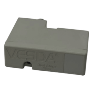 XTRALIS VSP-005 – Filtro de Cartucho / Filtrado de Dos Etapas / 90x63x30 mm / 3.5x2.5x1.2 in / Compatibilidad VESDA VLC-VLF-VLP-VLS