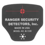 RANGER SECURITY DETECTORS RANGERSTICKER15 – Sticker para Detector / Material Duradero / Acabado Mate / Fácil Aplicación