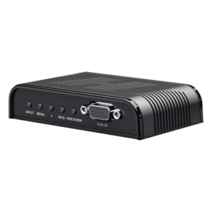 EPCOM TITANIUM TT7505 – Convertidor de Video / S-Video, BNC y VGA a VGA / Resolución 1920x1200 / 6 Modos HD / Ajuste de Imagen / Fuente 5V 1A Incluida