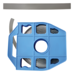 THORSMAN TH-F-34 – Fleje de acero inoxidable / 0.30 x 19mm / 30.5 m (100 ft) / SS304 / Con despachador