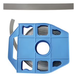 THORSMAN TH-F-34 – Fleje de acero inoxidable / 0.30 x 19mm / 30.5 m (100 ft) / SS304 / Con despachador